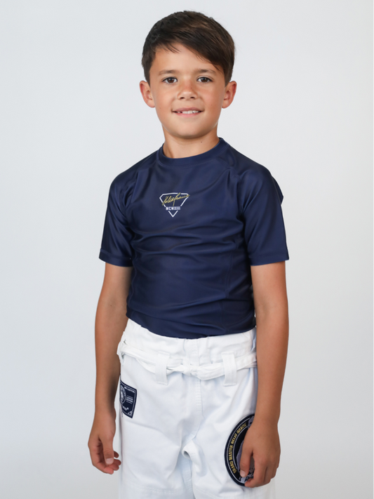 Helio Gracie 110 Short-Sleeve Rashguard (Kids) - Pre order