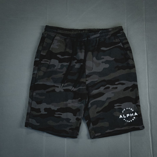 Alpha Sweat Shorts Multicam Black