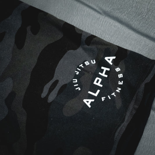 Alpha Sweat Shorts Multicam Black